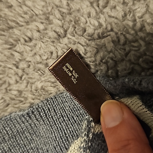 Polka Dot Grey Sweater - Picture 3 of 7